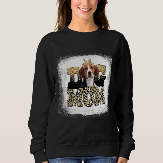 Sweatshirt Western Leopard Trek Walker Coonhound Maman Mothe (Devant)