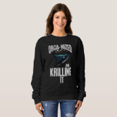 Sweatshirt Whales Watch Dolphin Pottwhal  Saying Orca Whale   (Devant entier)