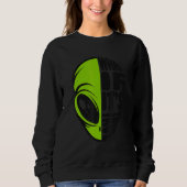 Sweatshirt What If It's True Conspiracy Alien Alien (Devant)