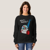 Sweatshirt What s Poppin Corn Popper Toy Kids Children (Devant entier)
