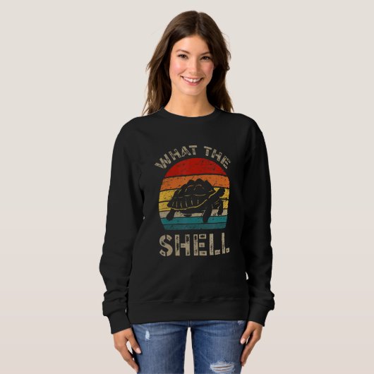 Sweatshirt What The Shell for a Reptile Shell (Devant entier)