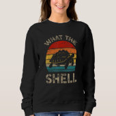 Sweatshirt What The Shell for a Reptile Shell (Devant)