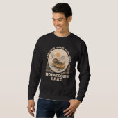 Sweatshirt Whatever Floats Your Boat Lake Hopatcong Motivatio (Devant entier)