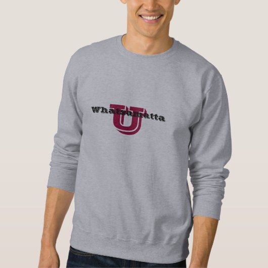Sweatshirt Whatsamatta U (Devant)