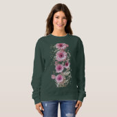 Sweatshirt Where Softness Lives A Gentle Bloom Pink Serenade  (Devant entier)