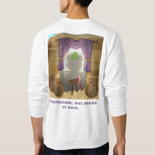 Sweatshirt Whimsical Mouse Vendor (Dos)