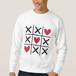 Sweatshirt Whimsical Tic Tac Toe Wonderland