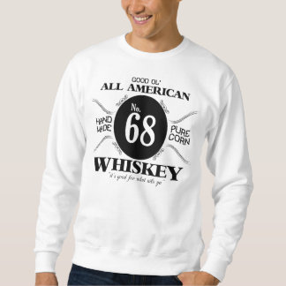 Sweatshirt Whiskey cent pour cent américain de no. 68 -