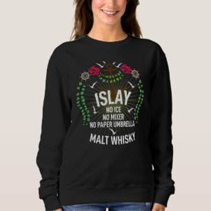 Sweatshirt Whiskey de Malt Islay Pas de fond de glace Blender