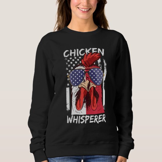 Sweatshirt Whisperer de poulet 5 (Devant)