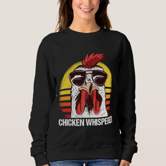 Sweatshirt Whisperer de poulet C (Devant)