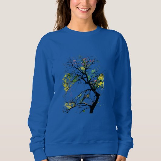 Sweatshirt “Whispers of Spring” “The Tree That Dreamed in Col (Devant)
