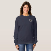 Sweatshirt Who Rescued Who Personazlied Pet Adoption (Devant entier)