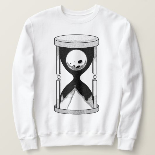 Sweatshirt WhyBother ? Équipage de sablier (Design devant)