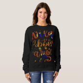 Sweatshirt Wild About Learning Teacher Back To School Teachin (Devant entier)