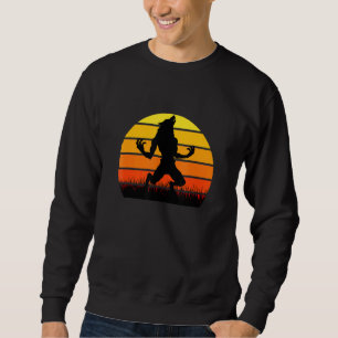 Sweatshirt Wild Halloween Werewolf Novelty Graphisme Tee - sh
