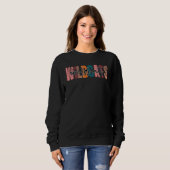 Sweatshirt Wildcats School Sports Fan Team Spirit (Devant entier)