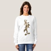 SWEATSHIRT WILE E. COYOTE™ A L'AIR FIER (Devant entier)