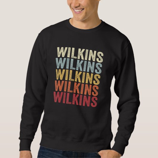 Sweatshirt Wilkins Pennsylvania Wilkins PA Retro Vintage Text (Devant)