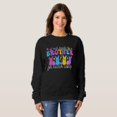 Sweatshirt Will Trade Brother Pour Pâques Bonbons Funny Siste (Devant entier)