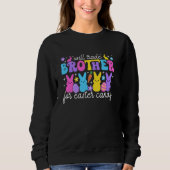 Sweatshirt Will Trade Brother Pour Pâques Bonbons Funny Siste (Devant)