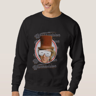 Sweatshirt Willy Wonka et la Wonkavision de l'usine de chocol