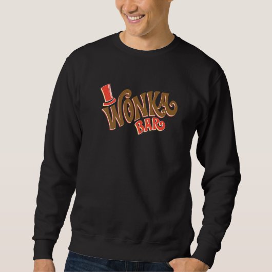 Sweatshirt Willy Wonka Et Wonka Bar À Chocolat Factory (Devant)