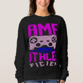 Sweatshirt WIN GAMES WITH RUTHLESS EFFICIENCY Gaming (Devant)