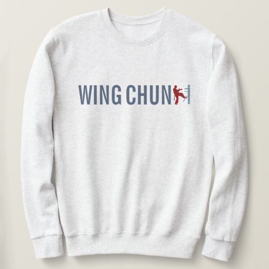 Sweatshirt Wing Chun Kung Fu (Design devant)