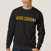 Sweatshirt Wing Chun Kung Fu (Devant)