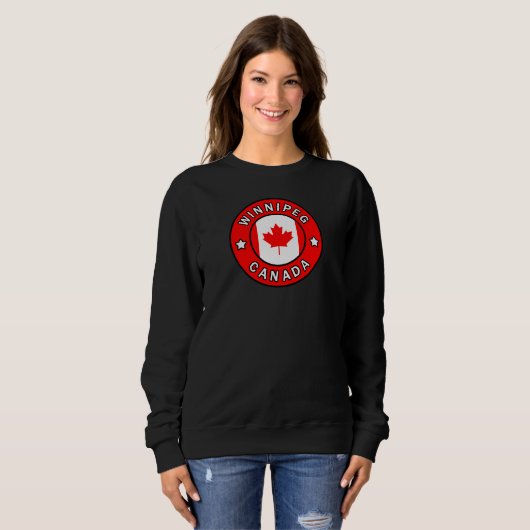 Sweatshirt Winnipeg Canada (Devant entier)