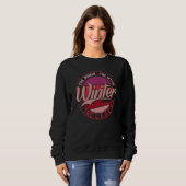 Sweatshirt Winter the Lady of Myth the Legend (Devant entier)