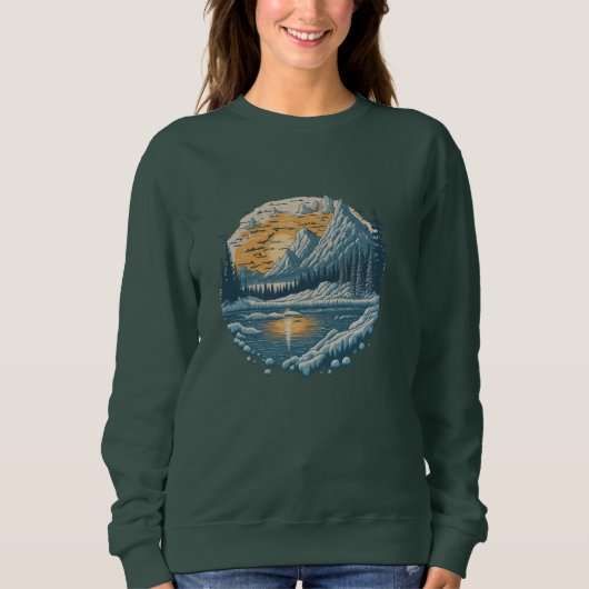 Sweatshirt Winter Wonderland (Devant)