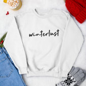 Sweatshirt Winterlust | Noël minimaliste moderne hiver