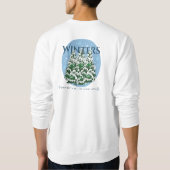Sweatshirt Winters Collection esthétique (Dos)