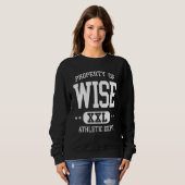 Sweatshirt Wise Retro Athletic, propriété Département (Devant entier)