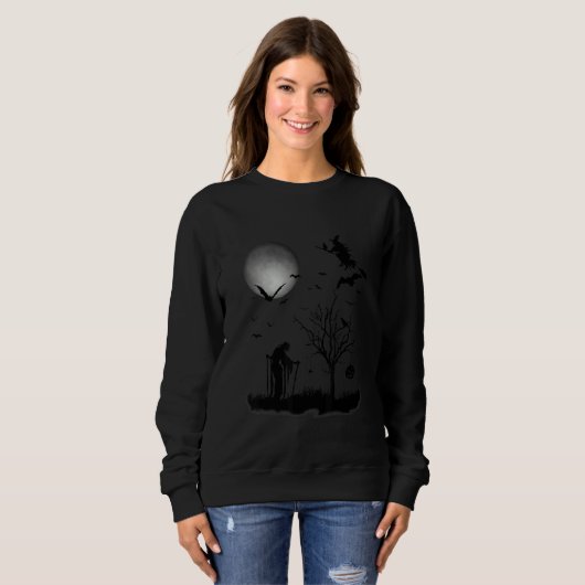 Sweatshirt Witch Scene Apparel (Devant entier)