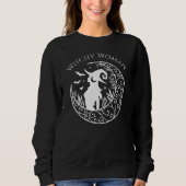 Sweatshirt "Witchy Woman" (Devant)