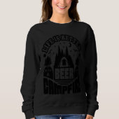 Sweatshirt With A Beer And A Campfire  Camping  Camper (Devant)