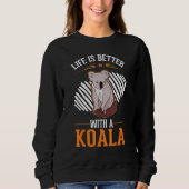 Sweatshirt with a Koala 1 (Devant)
