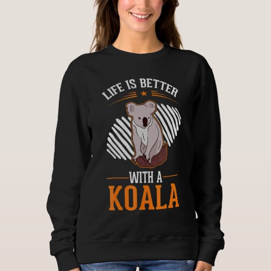 Sweatshirt with a Koala 1 (Devant)