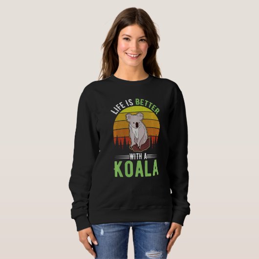 Sweatshirt with a Koala  1 (Devant entier)
