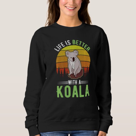 Sweatshirt with a Koala  1 (Devant)