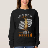 Sweatshirt with a Meerkat (Devant)