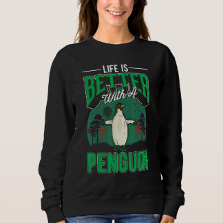 Sweatshirt with a Penguin