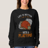 Sweatshirt with a Platypus (Devant)