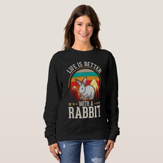 Sweatshirt with a Rabbit (Devant entier)