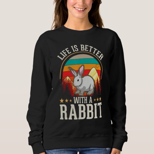 Sweatshirt with a Rabbit (Devant)