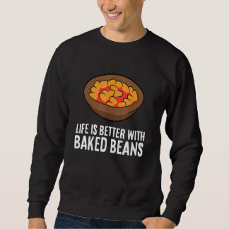 Sweatshirt With Baked Beans