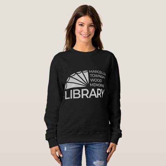 Sweatshirt with white logo (Devant entier)